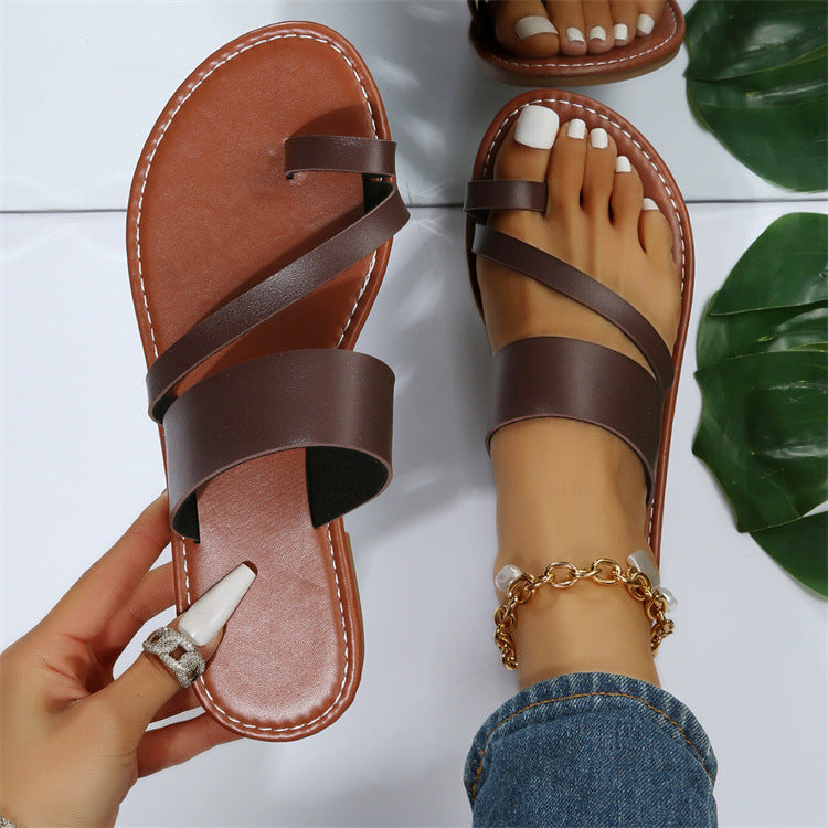 Women’s Flat Thong Sandals | Lightweight Outdoor Beach Slippers for Casual, Travel and Everyday Wear