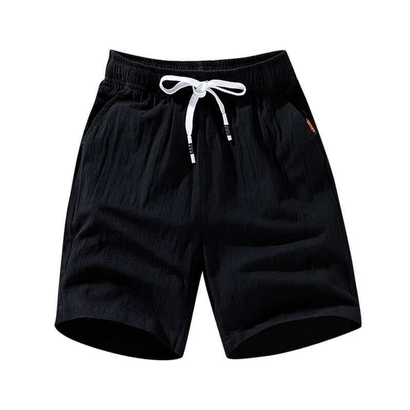Men Cotton Linen Shorts | Loose Fit Summer Shorts | Casual Beach Streetwear