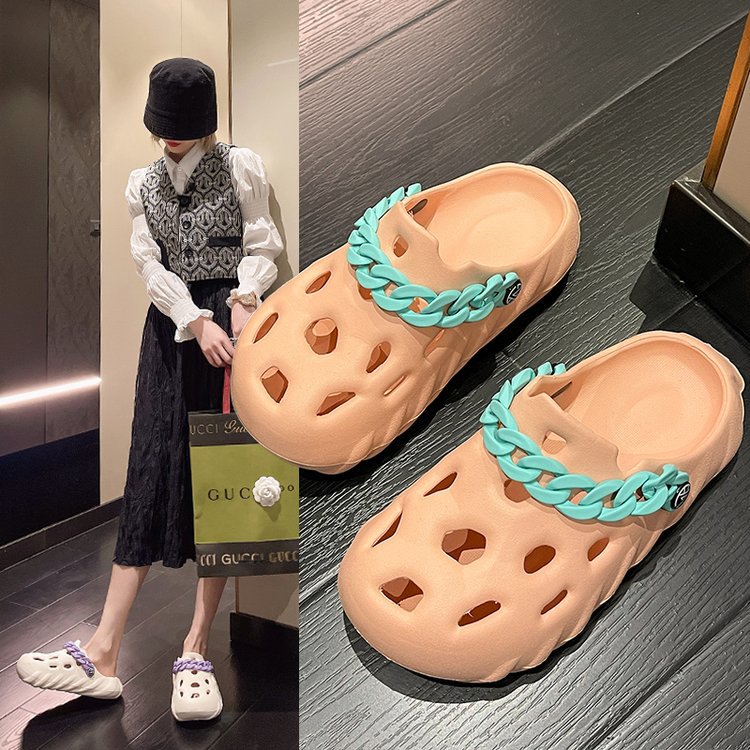 Women’s Soft Sole Platform Sandals – Waterproof Comfortable Beach & Casual Summer Slippers