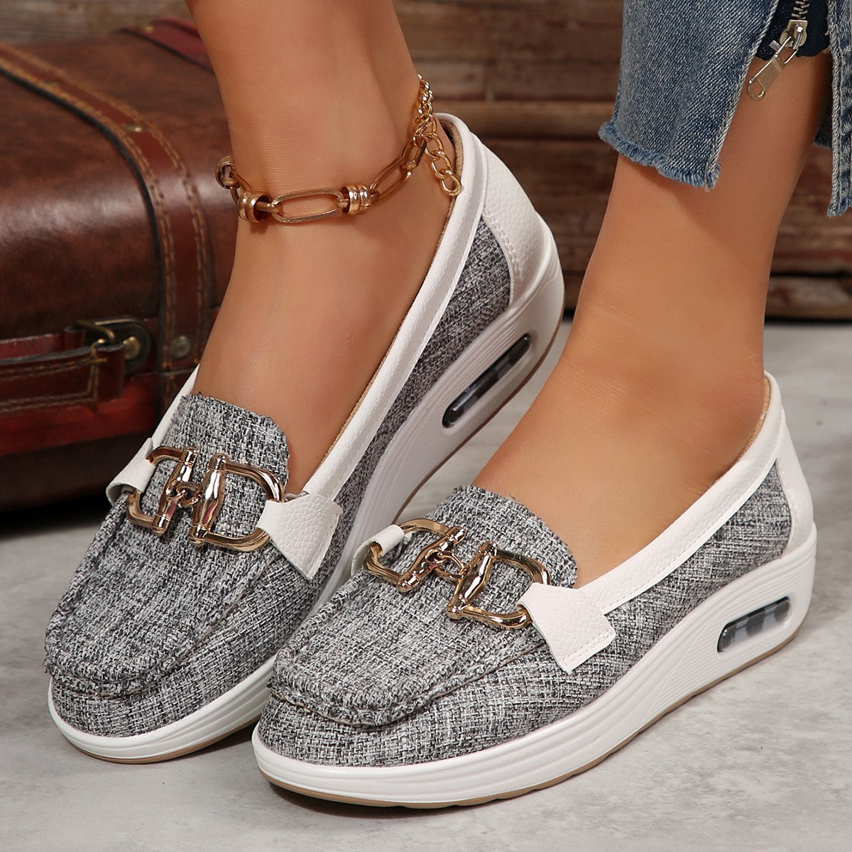 Women’s Mesh Slip-On Sneakers | Lightweight Breathable Walking Shoes for Casual, Travel and Everyday Wear