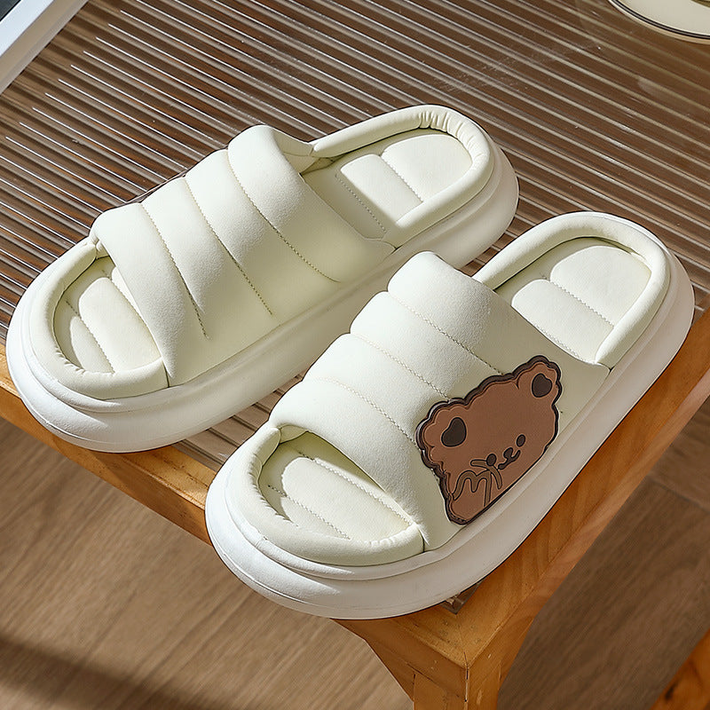 Women’s Linen Home Slippers | Lightweight Breathable Indoor Slip-On Shoes for Comfort & Daily Wear
