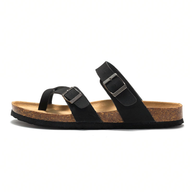 Women’s Cork Trendy Summer Sandals | Comfortable Outdoor Casual Slides for Travel, Beach and Everyday Wear