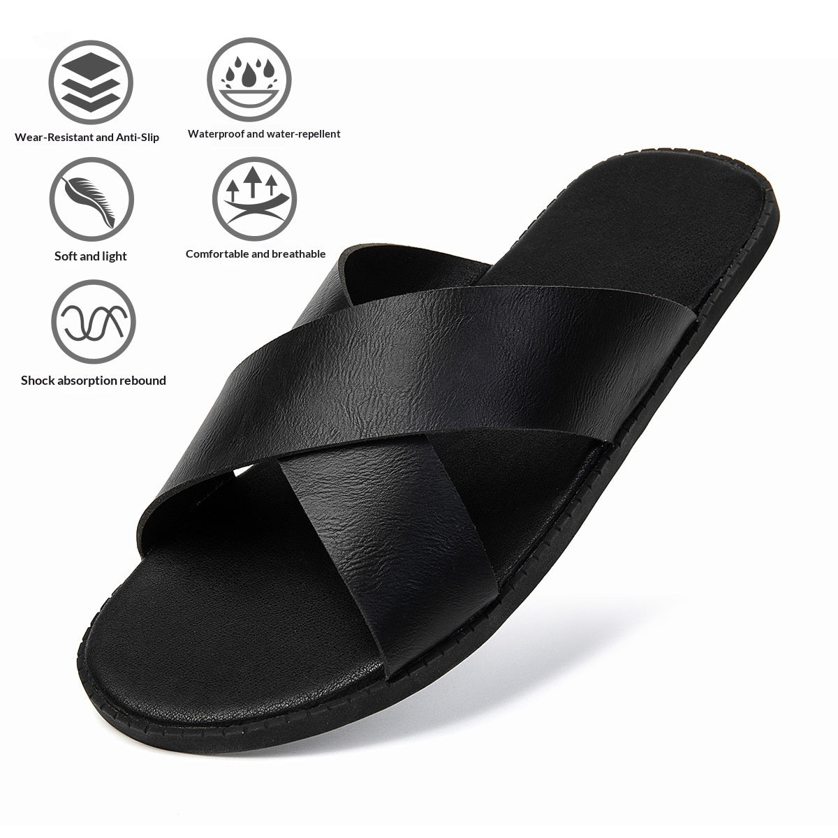 Men Flip Flops | Lightweight Sandals | Casual Beach Slippers | Summer Everyday Wear