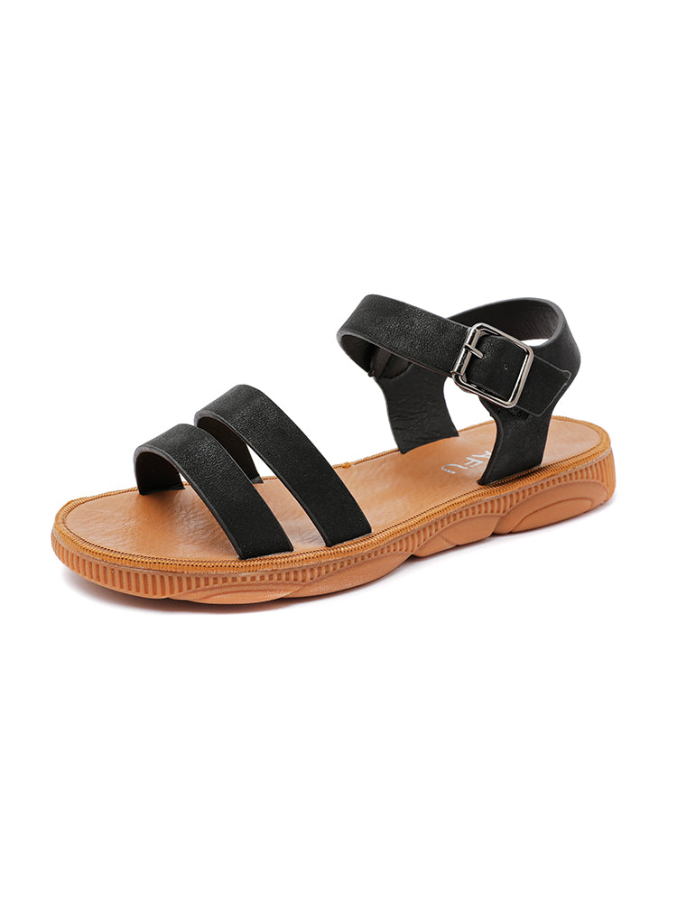 Women’s Tendon Flat Sandals | Soft Sole Comfortable Slip-On Casual Summer Footwear
