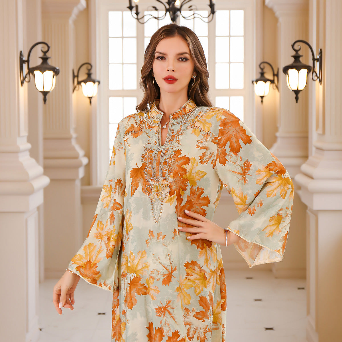 Women’s Printed Summer Dress | Lightweight Flowy Maxi Dress for Casual, Beach and Vacation Wear