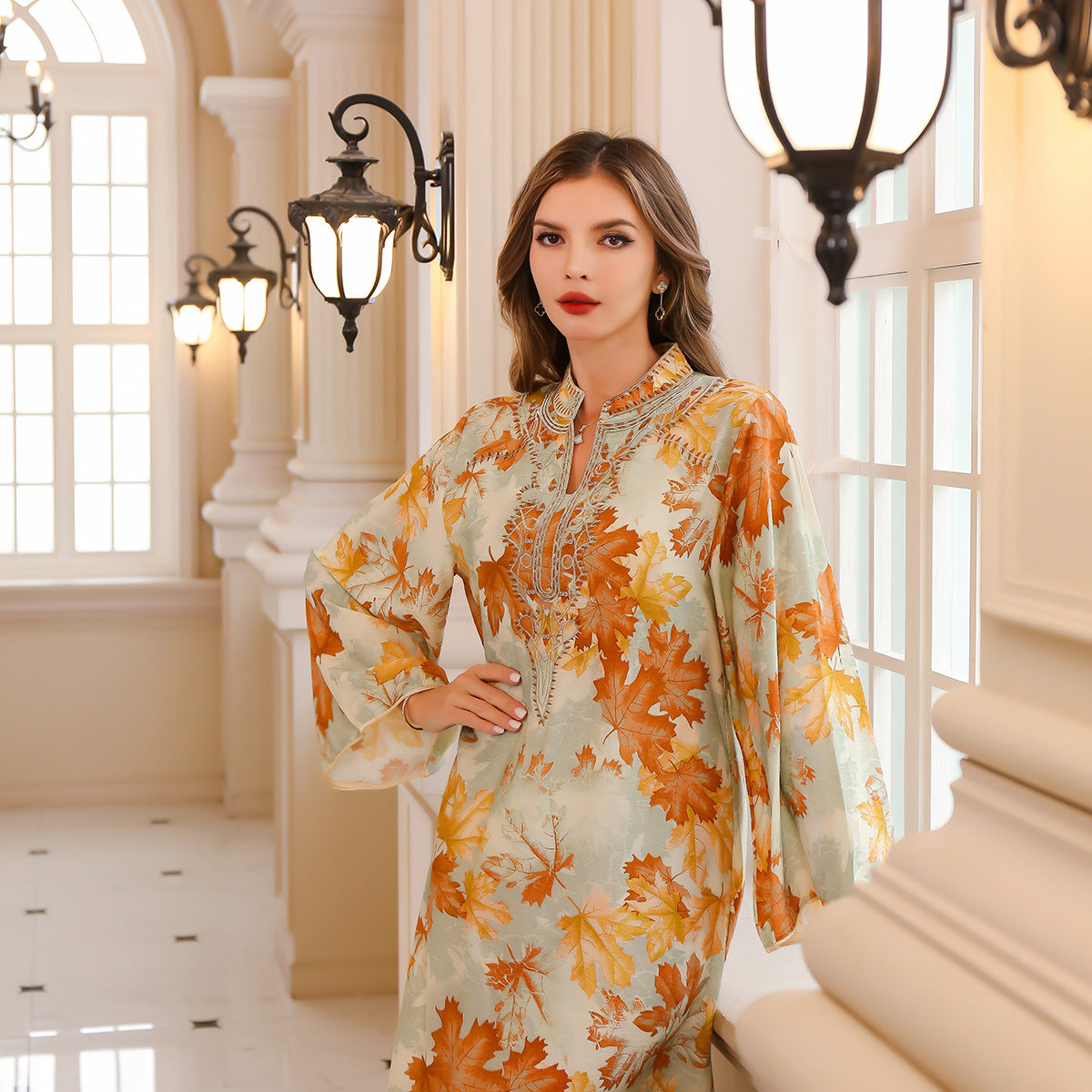 Women’s Printed Summer Dress | Lightweight Flowy Maxi Dress for Casual, Beach and Vacation Wear