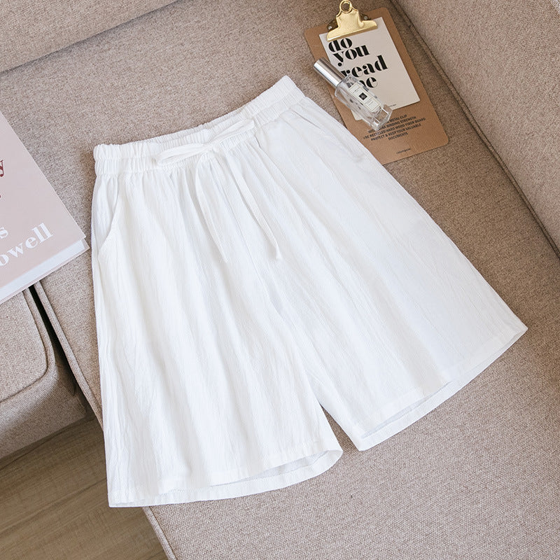 Women’s Cotton Linen Loose Shorts | Lightweight Breathable Casual Summer Shorts for Women