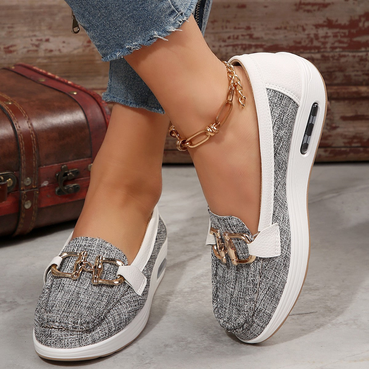 Women’s Mesh Slip-On Sneakers | Lightweight Breathable Walking Shoes for Casual, Travel and Everyday Wear